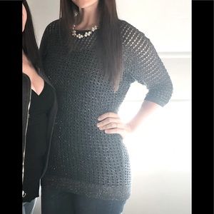 EXPRESS Grey Knit Top